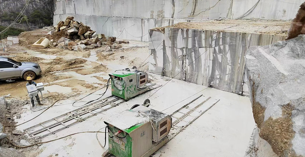 大理石開采繩鋸機